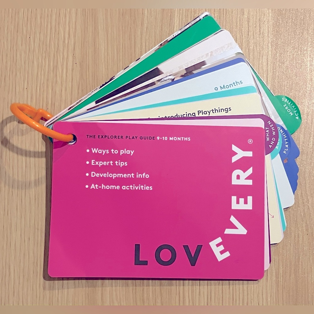 LOVEVERY The Explorer Play Guide 9-10 Months